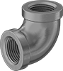 Low-Pressure Galvanized Iron and Steel Threaded Pipe Fittings