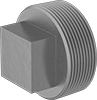 Low-Pressure Galvanized Iron and Steel Threaded Pipe Fittings