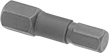 Image of Product. Hex Shank. Front orientation. Screwdriver Bits. Hex Bits For Impact Drivers, For Hand Tools.