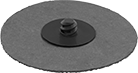Image of Specification. Quick-Change Fastener Style B. Front orientation. Backup Pads. Air-Powered Disc Sanders.