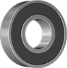 Food Industry Permanently Lubricated Stainless Steel Ball Bearings