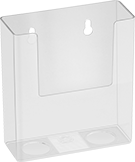 Image of Product. Front orientation. File Holders. Wall-Mount Clear File Holders, Style A.