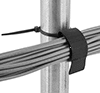 Rotating Hook and Loop Cable Ties