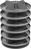 Image of Product. Front orientation. Bin Racks. Revolving Bin Racks, Stationary, 6 Storage Levels.