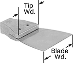 Image of Product. Front orientation. Contains Annotated. Air Nozzles. Scraper Air Nozzles.