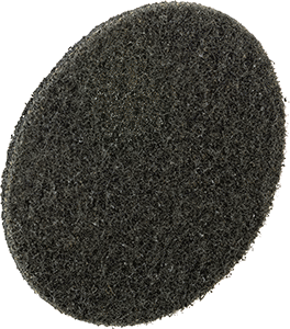 Image of Product. Front orientation. Nylon Mesh Cushioned Hook&Loop Sanding Disc, Extra Coarse Grade, 4-1/2" Diameter.