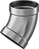 Low-Pressure Aluminum Socket-Connect Pipe Fittings