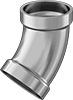 Low-Pressure Aluminum Socket-Connect Pipe Fittings
