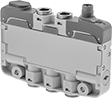 Image of Product. Front orientation. Directional Control Valves. Two-Speed Two-Action Electrically Operated Air Directional Control Valves, Style K.