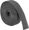 Nylon Mesh Cushioned Sanding Rolls for Aluminum, Soft Metals, and Nonmetals