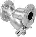 Image of Product. Back orientation. Strainers. Low-Pressure Stainless Steel Y-Strainers.
