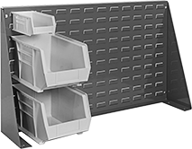 Image of Product. Front orientation. Bin Racks. Design-Your-Own Tabletop Bin-Box Racks.