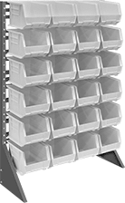 Image of Product. Front orientation. Bin Racks. Bin-Box Racks, Stationary, Style B.