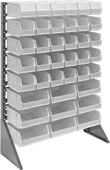 Image of Product. Front orientation. Bin Racks. Bin-Box Racks, Stationary, Style C.