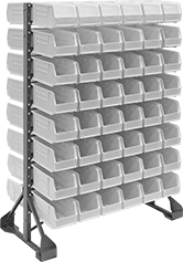 Image of Product. Front orientation. Bin Racks. Bin-Box Racks, Stationary, Style H.
