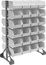 Image of Product. Front orientation. Bin Racks. Bin-Box Racks, Stationary, Style F.