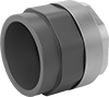 Thick-Wall Plastic Pipe Fittings for Water