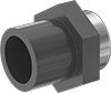 Thick-Wall Plastic Pipe Fittings for Water