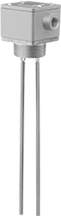 Image of Product. Front orientation. Level Sensor Switches. Cut-to-Length Level Sensor Switches for Conductive Liquids, 2 Probes.