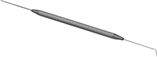 Image of Product. Straight Tip × 90° Angled Tip. Front orientation. Picks. Two-Tip Precision Picks, Straight Tip × 90° Angled Tip, Straight Handle.