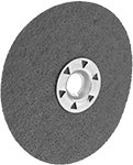 Image of Product. Threaded Arbor Hole. Front orientation. Threaded Arbor Hole. Clog-Resistant Arbor-Mount Sanding Discs.