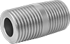 Thick-Wall Stainless Steel Threaded Pipe Nipples and Pipe