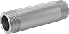 Thick-Wall Stainless Steel Threaded Pipe Nipples and Pipe