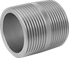 Thick-Wall Stainless Steel Threaded Pipe Nipples and Pipe