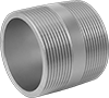 Thick-Wall Stainless Steel Threaded Pipe Nipples and Pipe