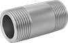 Thick-Wall Stainless Steel Threaded Pipe Nipples and Pipe