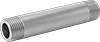 Thick-Wall Stainless Steel Threaded Pipe Nipples and Pipe