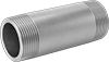Thick-Wall Stainless Steel Threaded Pipe Nipples and Pipe