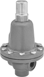 Image of Product. Front orientation. Pressure-Regulating Valves. Back-Pressure-Regulating Valves for Water and Oil.