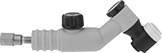Image of Product. Side1 orientation. TIG Torch Bodies. TIG Torch Bodies for Pipe Welding, Rotating-Head Torch Bodies with Interchangeable Head, Gas Valve Included.