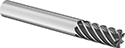 Image of Product. Front orientation. End Mills. Fast-Cut Carbide Square End Mills, 7 Flutes.