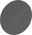 Image of Product. Front orientation. Sanding Discs. Adhesive-Back Sanding Discs for Soft Metals, Plastic, and Rubber.