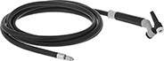 Image of Product. Front orientation. TIG Torches. TIG Torches for Pipe Welding, Rotating-Head Torch Body with Interchangeable Head, Gas Valve Not Included.