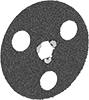 See-Through Arbor-Mount Sanding Discs