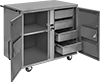 Cabinet Workbenches with Concealed Drawers