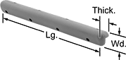 Image of Product. Front orientation. Contains Annotated. Surface Guards. Heavy Duty Build-Your-Own Surface Guards, Edge Guards.