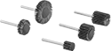 Image of Product. Front orientation. Flap Wheels. Sanding Flap Wheel Assortments with Shank, 5 Pieces.