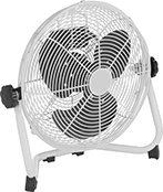 Image of Product. Shown Freestanding. Front orientation. Fans. Workstation Fans.