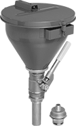 Image of Product. Front orientation. Funnels. Safety Drum Funnels , Style B.