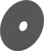 Arbor-Mount Sanding Discs for Soft Metals, Plastic, and Rubber