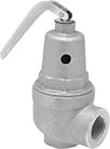 Image of Product. Front orientation. Pressure-Relief Valves. ASME-Code Fast-Acting Pressure-Relief Valves for Hot Water.