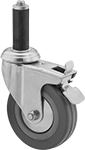 Image of Product. Front orientation. Press-Fit Framing and Fittings. Casters.