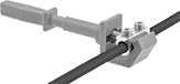 Image of ProductInUse. Front orientation. Electrical Connector Holding Tools.