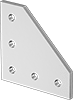 T-Slotted Framing Structural Brackets