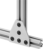 T-Slotted Framing Structural Brackets