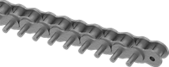 Image of Product. Front orientation. Roller Chain and Links. Attachment Roller Chain, D-3 Attachment.